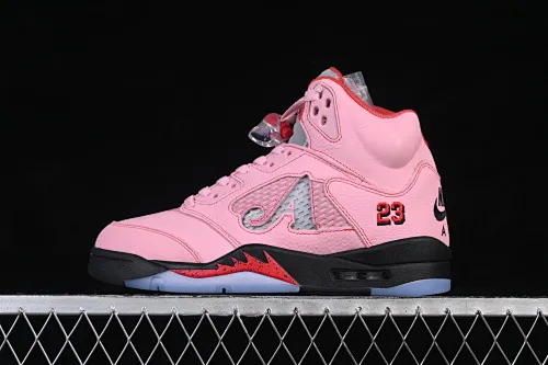 All categories Air Jordan Jordan series basketball shoes Air Jordan 5 TG version Awake NY x Air Jordan 5 "Arctic Pink" AJ5 Joe 5 joint pink top layer basketball shoes DV4982-600